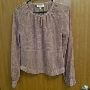 Jennifer Lopez purple dress shirt